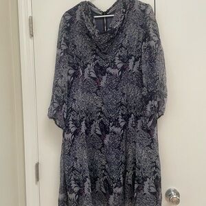 Vintage 70s ? Dress Cowl Neck